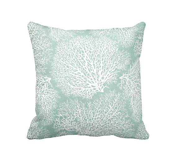 Green Throw Pillow Cover Sea Foam Pillows Sage Green Pillows