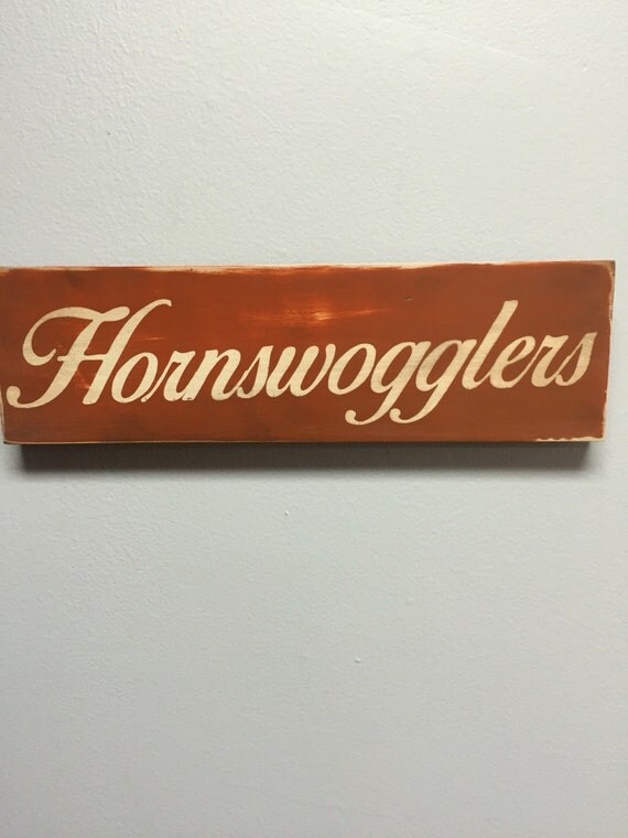 Hornswogglers Sign Willy Wonka Charlie & the Chocolate