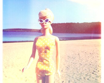 Barbie Doll Swimsuit, Barbie Doll Clothes, Barbie Clothes Handmade, Barbie Vintage, Dolls Clothes, Vintage Barbie Clothes