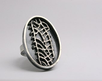 Sterling Silver Ring - Handmade - Sterling Silver
