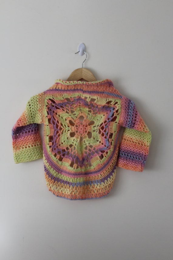 PDF Mandala Cardigan Crochet Pattern digital download