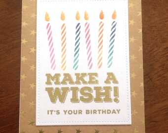 Birthday Card, Handmade Greeting Card