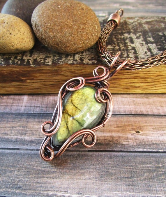 7th Anniversary Gift for Wife Labradorite by ...