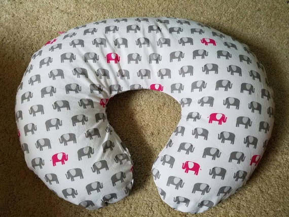 grey elephant boppy