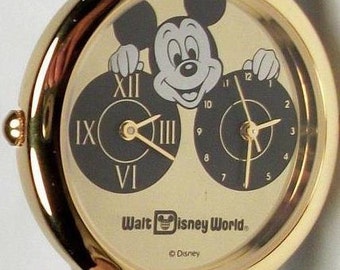 Disney Dual Time Mickey Mouse Watch! New Retired and out of Production