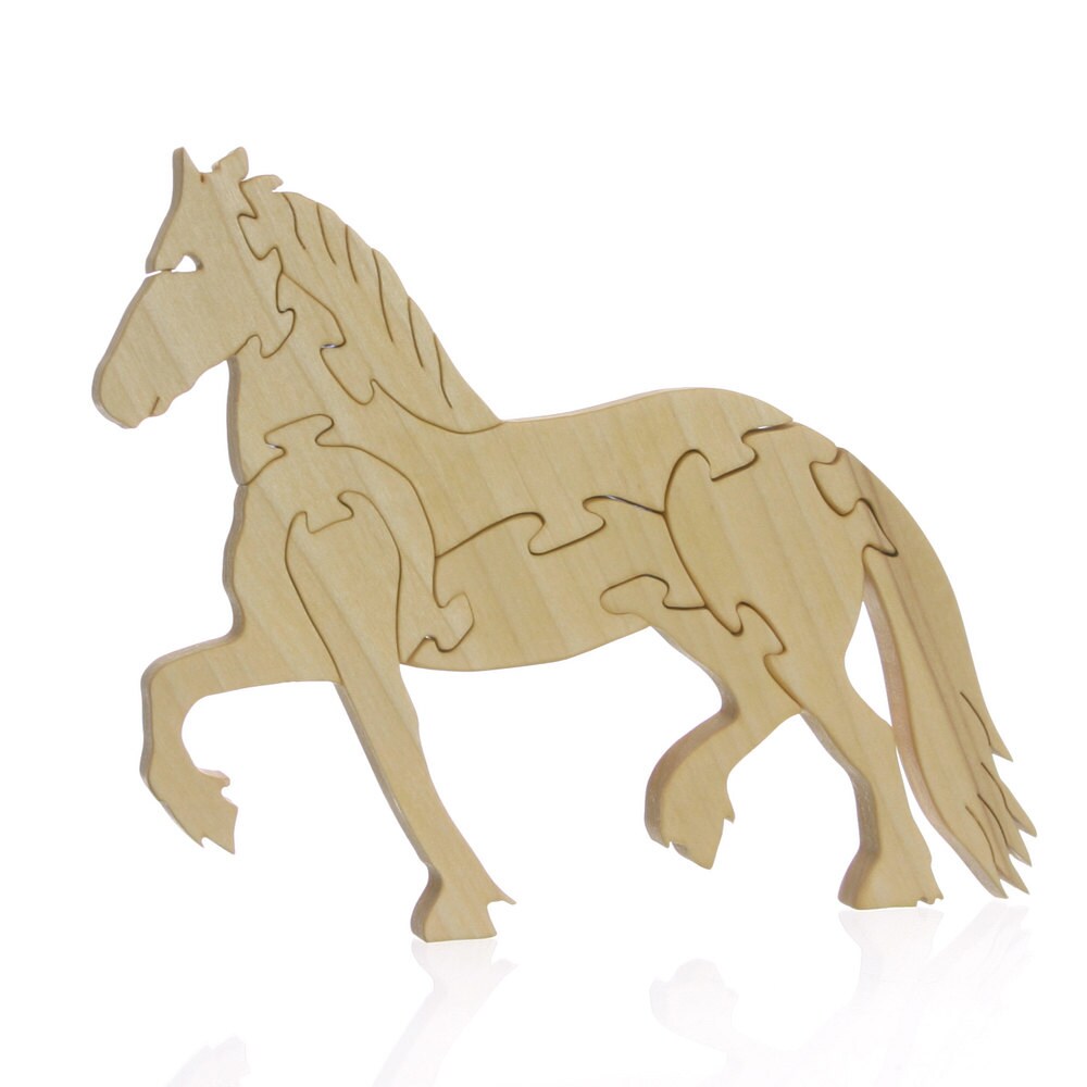 Wood Horse Puzzle by JoliLimited on Etsy