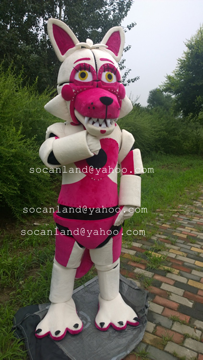 Halloween Fnaf Funtime Foxy Mangle By Cartoonmascotcostume On Etsy