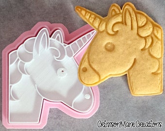 Unicorn Emoji Cookie Cutter