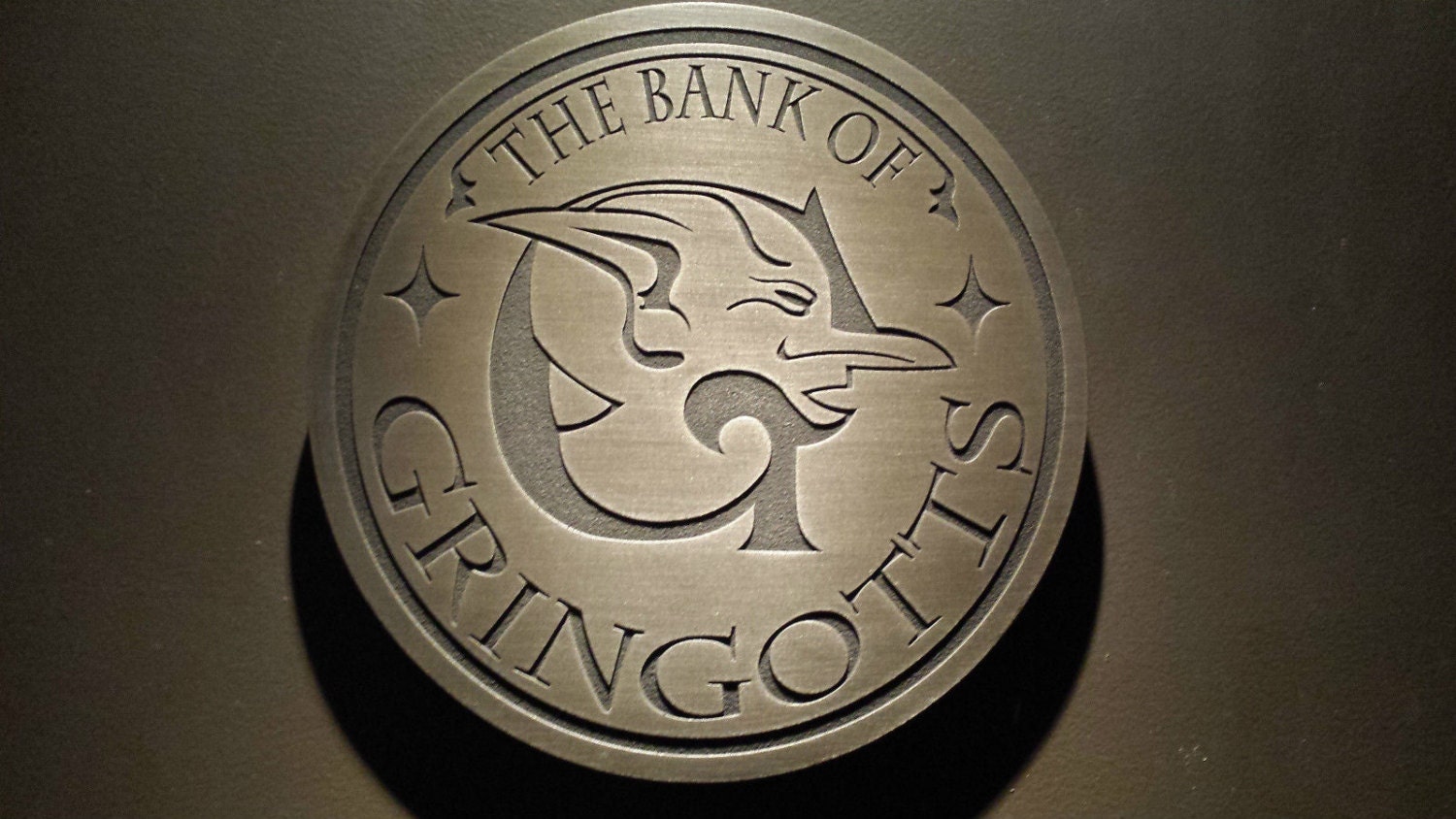 Harry Potter Bank of Gringotts sign