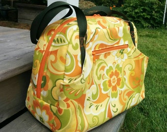 Departure Satchel, Carry On, Overnight Bag, Travel Bag, Pockets, Trolley Sleeve, Travel Luggage