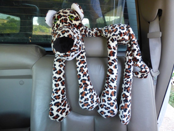 leopard travel pillow