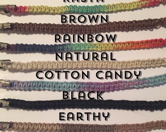 Roach Clip Hemp Bracelet