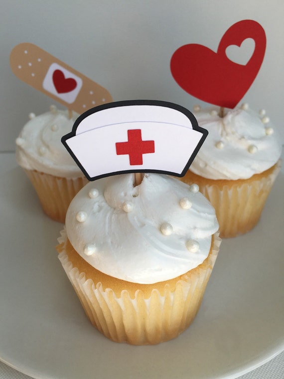 nurse-themed-cupcake-toppers