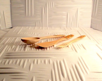 Wooden spoon, Wooden fork, Kitchenware, Wooden kitchen set, Kitchen spatula, Utensils for cooking, For cooking, Stirring food, kitchen tools