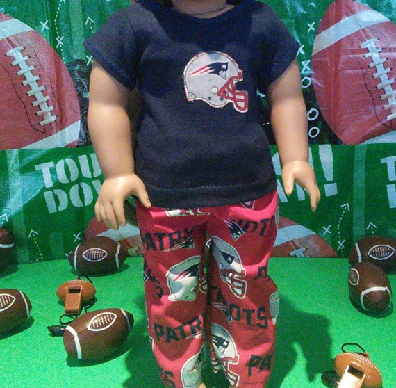 New England PATRIOTS 18inch Doll ClothesHandmade Fits all