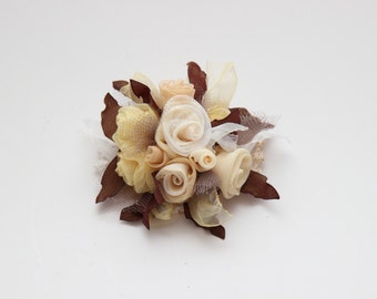 Vintage Floral Brooch - Chanel Brooch - Brooch Pin - Flower Brooch - Clothing Accessories - Jewelry - Gift idea