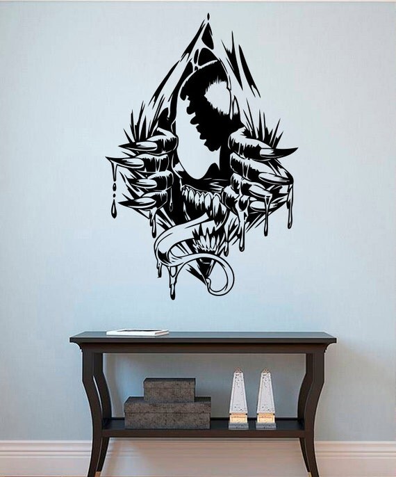 Venom Wall Decal Venom Vinyl Sticker Superhero Wall Stickers
