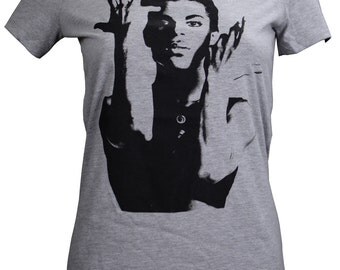 Prince T Shirt Ladies Heather Grey / Sports Gray Women's / Teens S M L XL XXL Purple Rain Wife,Friend,Girl Friend, Women's Gift