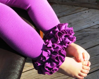 Baby Girl double ruffle leggings,Toddler ruffle pants,Infant knit leggings,baby double ruffle legggings, Girls Easter leggings,Red leggings