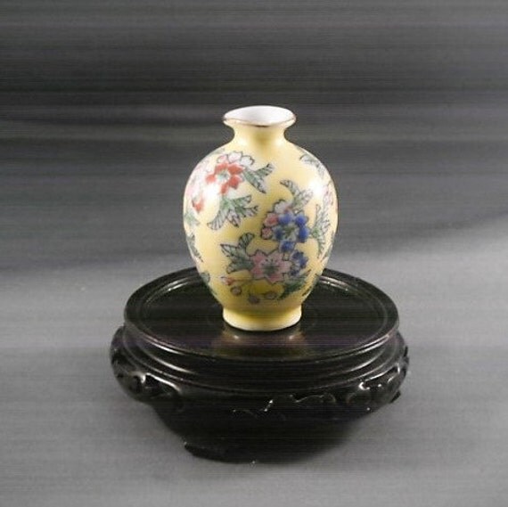 Antique Miniature Chinese Porcelain Vase