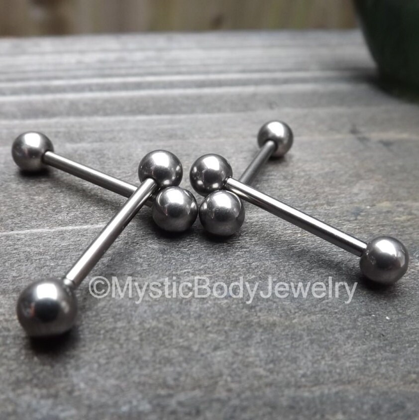 1 2 nipple barbell