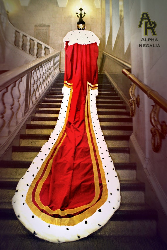 Original Series Coronation Robe With Gold Trim and by AlphaRegalia