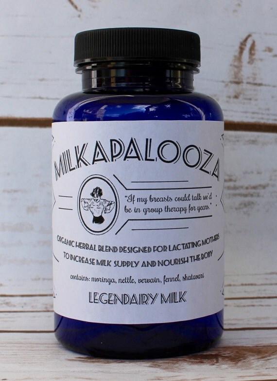 Milkapalooza Organic Lactation Herbal Supplement by LEGENDAIRYMILK