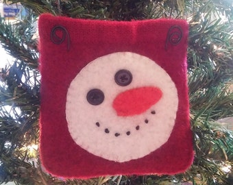 Snowman Gift Pocket