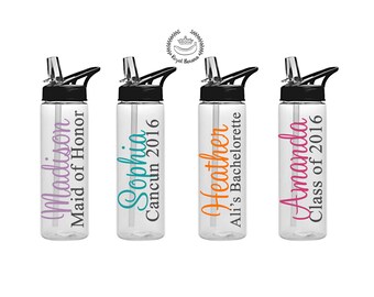 Personalized Water Bottle, Team Gift, Monogram Tumbler, Personalized Tumbler, Personalized Cup