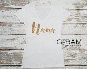 Nana Shirt / Grandma Shirt / You're going to be an Nana / You're going to be an Grandma / Pregnancy reveal / Family Pregnancy reveal