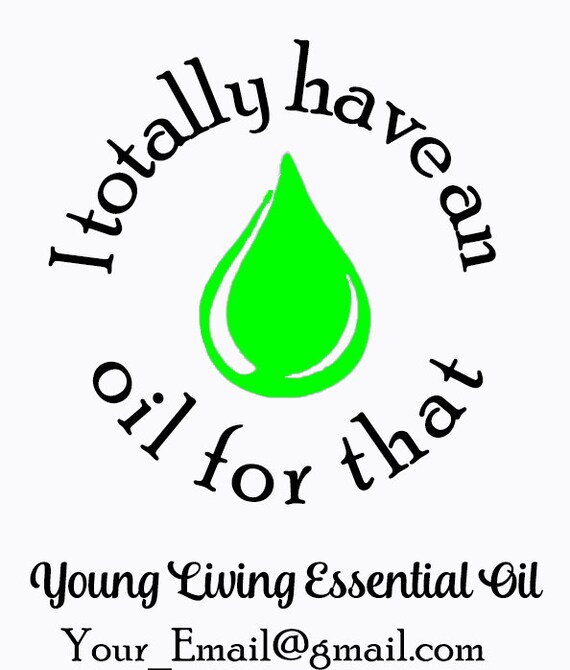 Essential Oil Vinyl Car Decal Young Living Young Living