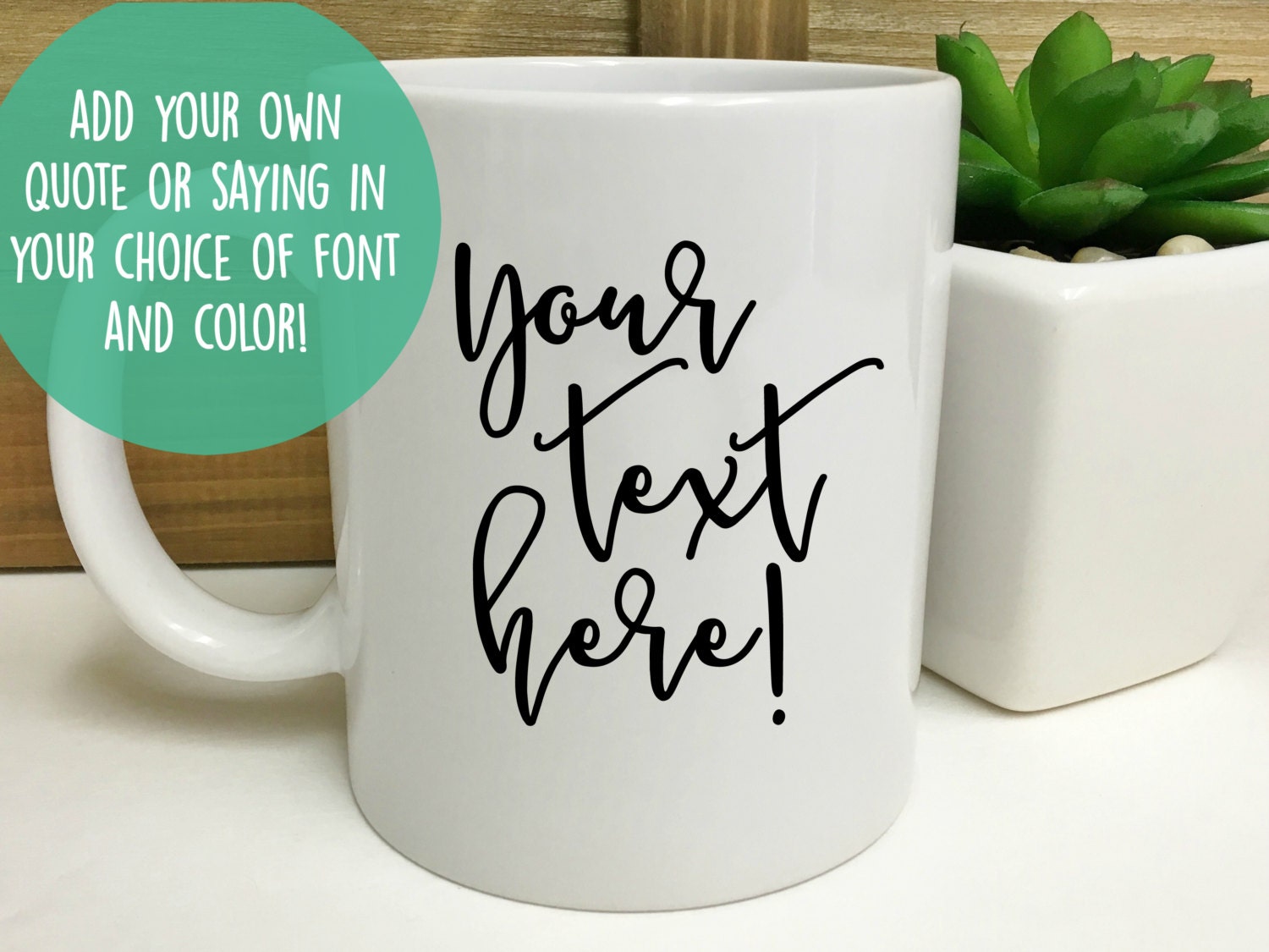 Create Your Own Custom Mug Personalize Gift by