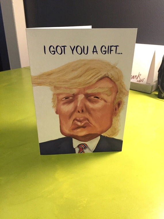 Donald Trump Birthday Card A T From Mexico