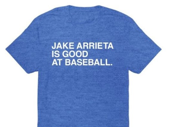 jake arrieta is good at baseball shirt