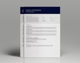 minimalist resumes