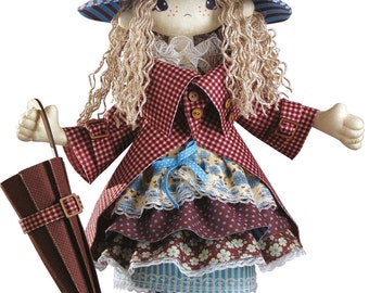 Doll Mery sewing Kit hero the film Children of Captain Grant Textile carcass doll with individual traits Kit Nova Sloboda