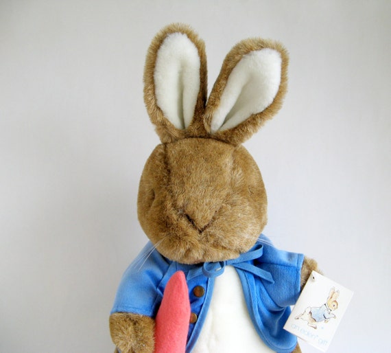 large plush peter rabbit