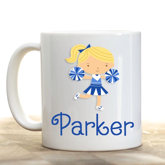 Cheer Mug, Cheerleader Personalized Cup, Hot Chocolate Mug, Tea Mug , Personalized Mug, Birthday Gift, Christmas Gift, Holiday Gift Il_570xn
