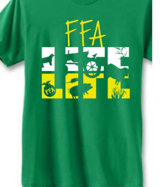 FFA Life T-Shirt Youth Adult t-shirt by CrookedArrowDesign