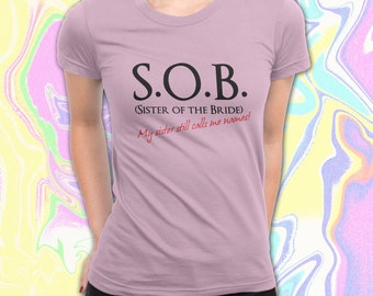 sister of the bride shirt