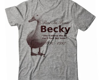 Saved by the Bell Becky the Duck R.I.P. UNISEX T-shirt by NIFTshirts
