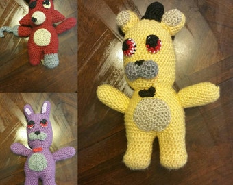 Five nights at freddy's plushes