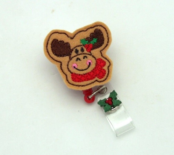 moose badge reels christmas moose id holder gifts under 10 moose badge reels christmas moose id holder gifts under 10