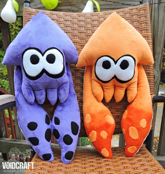 splatoon inkling squid plush