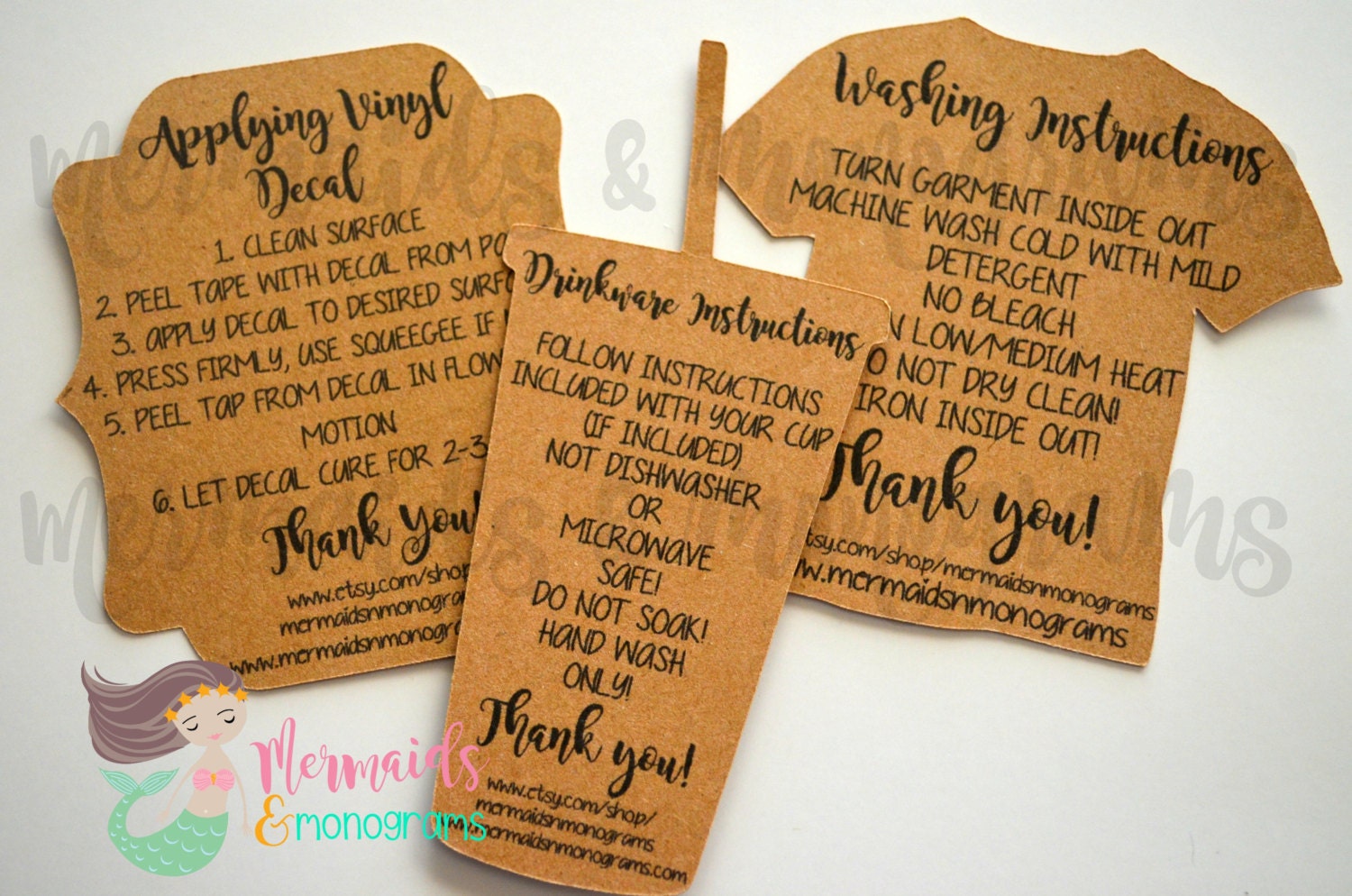 Download Care Instructions Care Cards Decals Drinkware Clothing