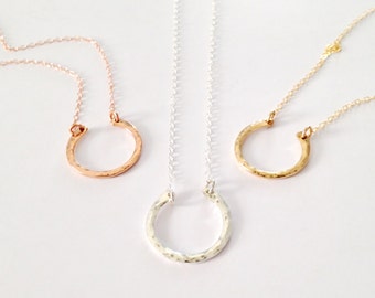 Horseshoe Necklace - Lucky Charm Jewelry - Anastasia Steele