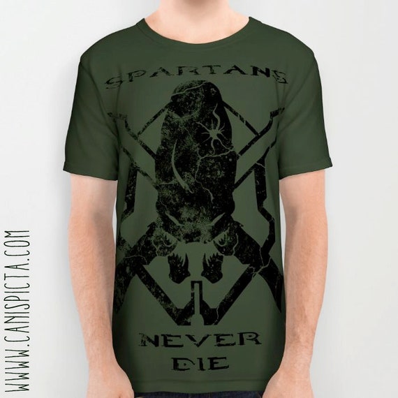 halo spartan t shirt