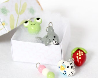 Mariposa Mystery Charm Box! - Polymer Clay Charms - Mystery Box - Charm Grab Bag - Lucky Pack - Cell Phone Charms - Cute Charms