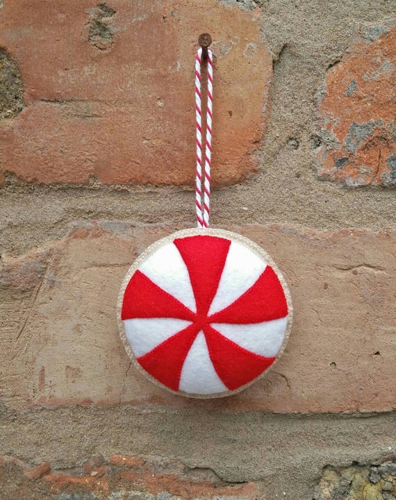 peppermint twist christmas felt ornament peppermint twist christmas felt ornament