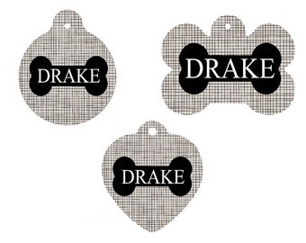 Personalized Dog Tag, Pet Tag, Cat Tag, Personalized Pet Tag, Personalized Cat Tag, Custom Pet Tag, Heart Pet Tag, Animal Tag, Bone Dog Tag